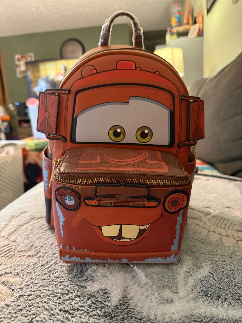 Loungefly Orange Mater Mini Backpack